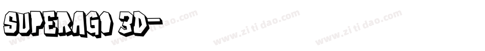 Superago 3D字体转换